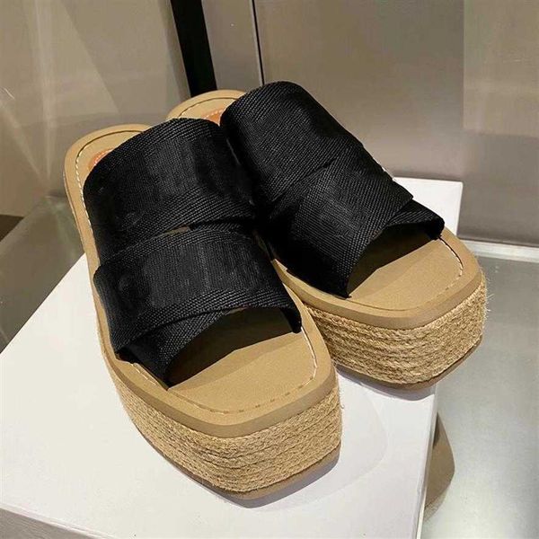 designer women slippers woody wedge mule glyn platform espadrille white printing letter canvas sandal high heels flat rubber botto265t, Black
designer women slippers woody wedge mule glyn platform espadrille white printing letter canvas sandal high heels flat rubber botto265t, Black