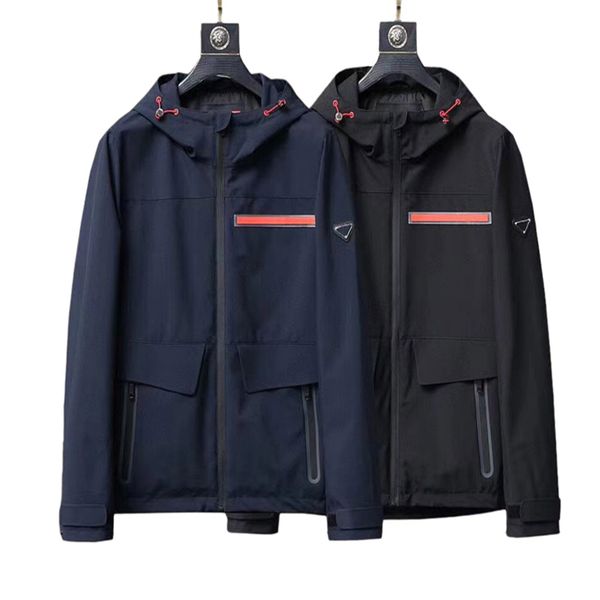 22ss designer men's jacket hooded letter red labls long sleeve zipper wind proof mens jackets coat casual fashion sports versatile men, Black;brown
22ss designer men's jacket hooded letter red labls long sleeve zipper wind proof mens jackets coat casual fashion sports versatile men, Black;brown