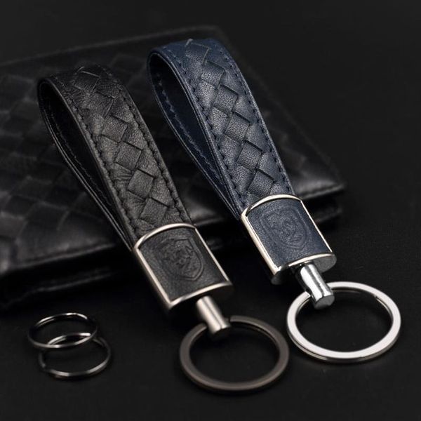 luxury zinc alloy keychains fashion design weaving leather keyrings solid color cowhide keychain men women key rings birthd216h, Silver
luxury zinc alloy keychains fashion design weaving leather keyrings solid color cowhide keychain men women key rings birthd216h, Silver