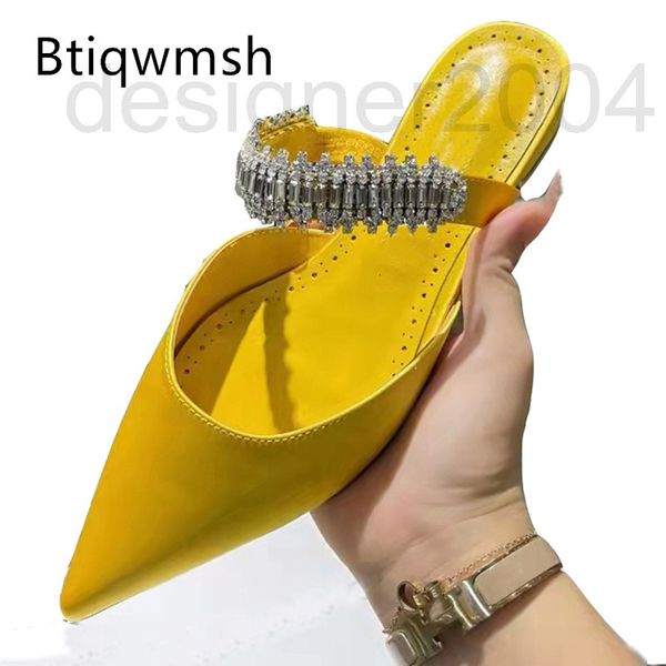 sandals designer luxury yellow satin slippers woman pointed toe rhinestone strap flat shoes lady gladiator sandals b2gh, Black
sandals designer luxury yellow satin slippers woman pointed toe rhinestone strap flat shoes lady gladiator sandals b2gh, Black
