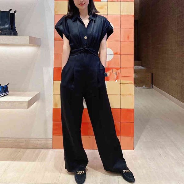 women's jumpsuits rompers french single s spring summer women's short sleeve v-neck simple wide leg pleated waist tight jumpsuit, Black;white
women's jumpsuits rompers french single s spring summer women's short sleeve v-neck simple wide leg pleated waist tight jumpsuit, Black;white