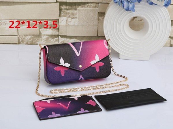 hh luxurys designer bag tie dye gradient monograms print leather 3 pcs/set women crossbody purse messenger bags handbags flowers shoulder
hh luxurys designer bag tie dye gradient monograms print leather 3 pcs/set women crossbody purse messenger bags handbags flowers shoulder