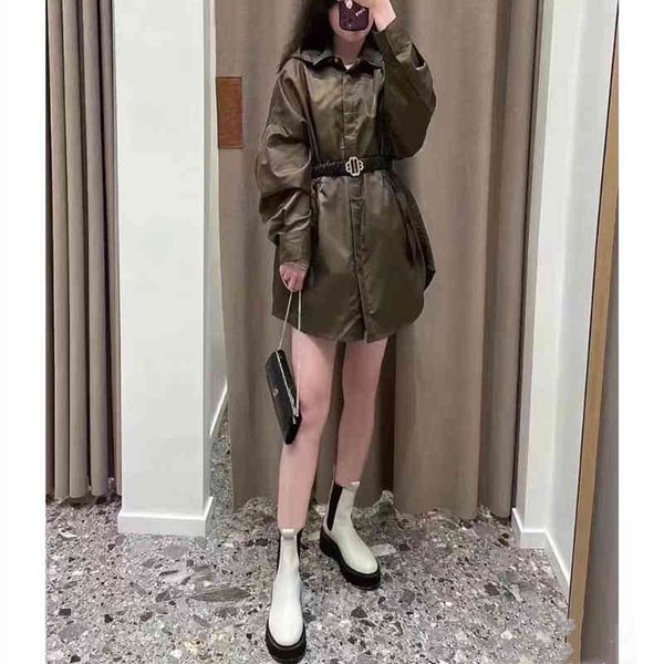 women's trench coats fadan early autumn hooded drawstring design casual jacket windbreaker female, Tan;black
women's trench coats fadan early autumn hooded drawstring design casual jacket windbreaker female, Tan;black