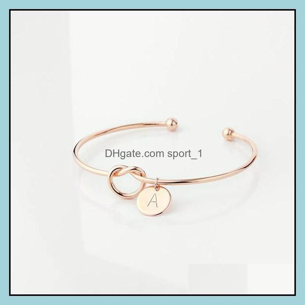 charm bracelets 10pc/set fashion initial letter knot bangle bracelet for women girl sier/ gold/ rose gold color drop delivery 2021 jew dhlwm, Golden;silver
charm bracelets 10pc/set fashion initial letter knot bangle bracelet for women girl sier/ gold/ rose gold color drop delivery 2021 jew dhlwm, Golden;silver