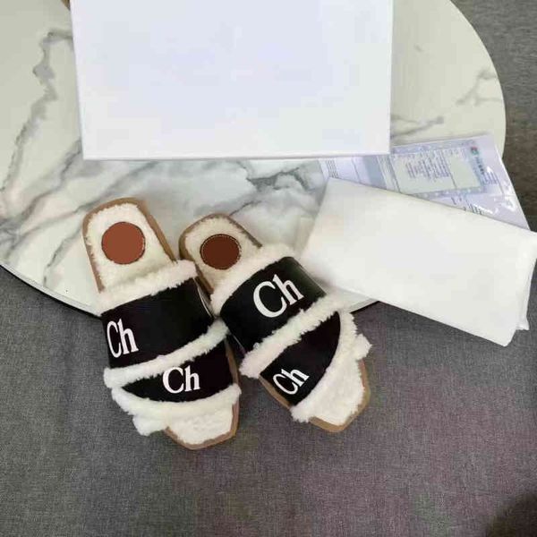 designer woody sandals wool sandal plush sandals retro slippers women flat muller warm shoes leather fur slipper slide rubber bottom 5xgv if, Black
designer woody sandals wool sandal plush sandals retro slippers women flat muller warm shoes leather fur slipper slide rubber bottom 5xgv if, Black