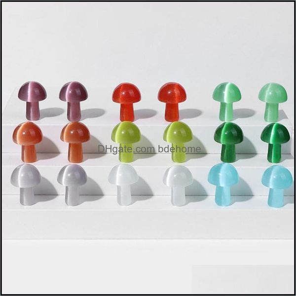 stone mini mushroom statue cats eye glass crystal ornaments decoration 20x15mm drop delivery 2021 jewelry dhseller2010 dhvrt, Black
stone mini mushroom statue cats eye glass crystal ornaments decoration 20x15mm drop delivery 2021 jewelry dhseller2010 dhvrt, Black