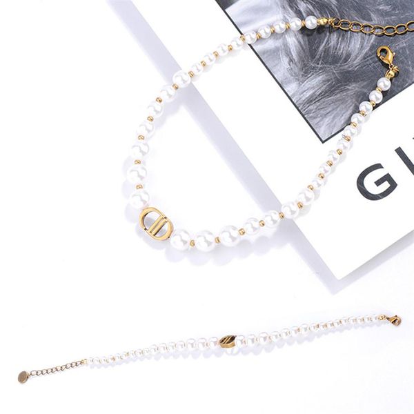 luxury designer jewelry women necklaces pearl beaded necklaces for girl high-end elegant choker necklace and bracelets suit fine jewelr242l, Silver
luxury designer jewelry women necklaces pearl beaded necklaces for girl high-end elegant choker necklace and bracelets suit fine jewelr242l, Silver