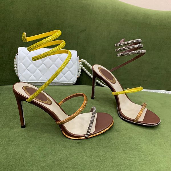 designers rome sandals rene cleo stiletto heel shoe rhinestone crystal studded snake strass womens shoes ankle wraparound 9.5cm high heeled, Black
designers rome sandals rene cleo stiletto heel shoe rhinestone crystal studded snake strass womens shoes ankle wraparound 9.5cm high heeled, Black