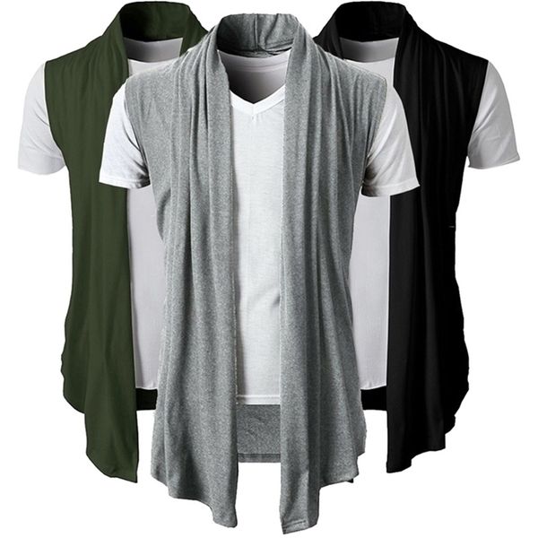men's vests casual sleeveless cardigan jacket solid color trend home 220826, Black;white
men's vests casual sleeveless cardigan jacket solid color trend home 220826, Black;white