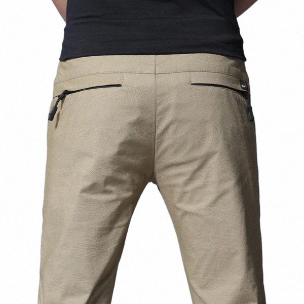 men's pants spring autumn smart casual for men thin micro stretch business korean straight long brand man trousers t8yb#, Black
men's pants spring autumn smart casual for men thin micro stretch business korean straight long brand man trousers t8yb#, Black