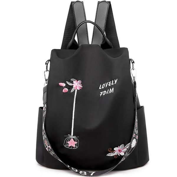 backpack embroidery waterproof oxford women anti theft s school bag large capacity 220827
backpack embroidery waterproof oxford women anti theft s school bag large capacity 220827