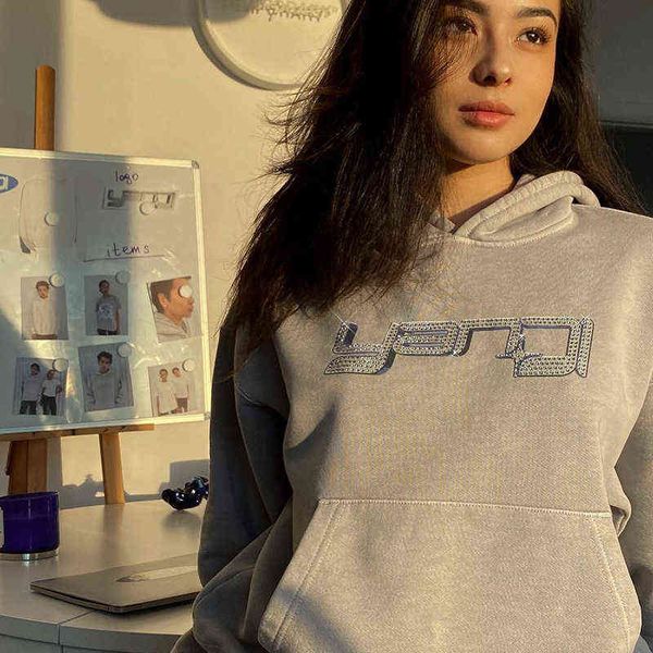 women's hoodies sweatshirts autumn 2021 fashion women grey hoodie long sleeve sweatshirt letter nail bead printing loose casual women p, Black
women's hoodies sweatshirts autumn 2021 fashion women grey hoodie long sleeve sweatshirt letter nail bead printing loose casual women p, Black