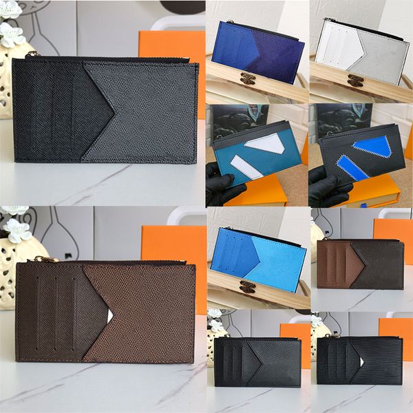 mens womens pocket mini credit card holder bag classic coin purse zipper wallet, Brown;gray
mens womens pocket mini credit card holder bag classic coin purse zipper wallet, Brown;gray