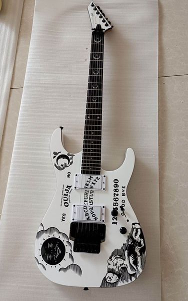 espkh-ouija kirk hammett signature electric guitar star/moon inlay in white 20210709
espkh-ouija kirk hammett signature electric guitar star/moon inlay in white 20210709