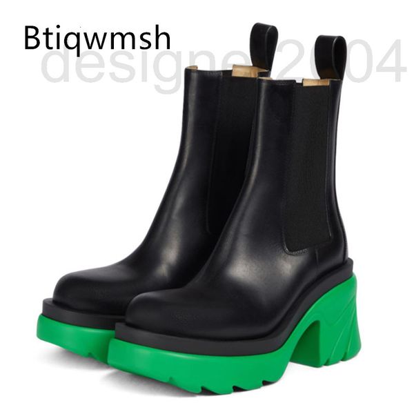 boots designer platform green ankle boots woman toe round soft real leather platform high heel shoes lady fashion chelsea femi le73, Black
boots designer platform green ankle boots woman toe round soft real leather platform high heel shoes lady fashion chelsea femi le73, Black