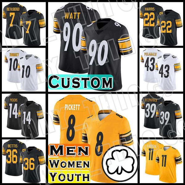t.j. watt najee harris kenny pickett football jersey chase claypool myles jack pat pittsburgh steelers minkah fitzpatrick pat freiermuth ben, Black;red
t.j. watt najee harris kenny pickett football jersey chase claypool myles jack pat pittsburgh steelers minkah fitzpatrick pat freiermuth ben, Black;red