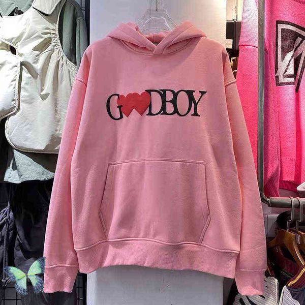 men's hoodies sweatshirts oversize men women pullovers xoxo good boy fleece pink hoodie sweatshirts t220825, Black
men's hoodies sweatshirts oversize men women pullovers xoxo good boy fleece pink hoodie sweatshirts t220825, Black