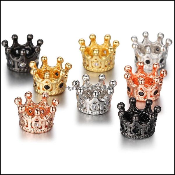 spacers 24pcs/lot metal cz king crown spacer beads for jewelry making cubic zirconia rhinestone pave queen connector findings drop de dhtot, Bronze;silver
spacers 24pcs/lot metal cz king crown spacer beads for jewelry making cubic zirconia rhinestone pave queen connector findings drop de dhtot, Bronze;silver