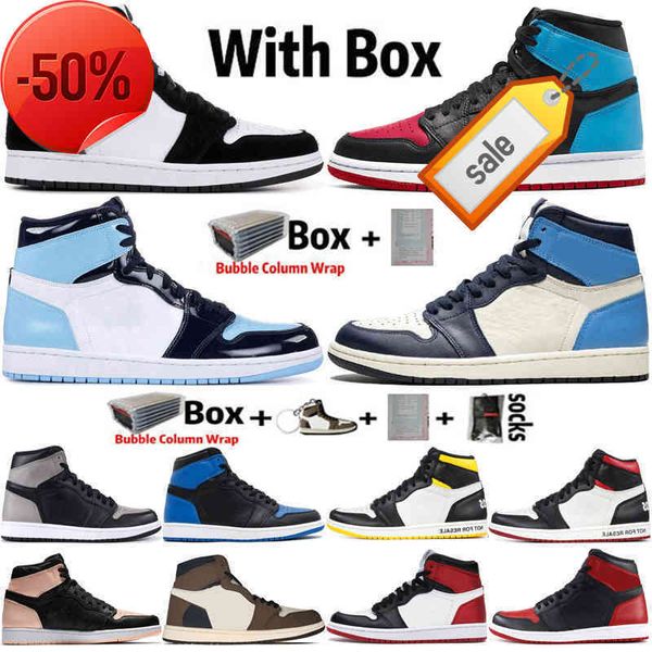 boots 2022 with box jumpman 1 1s twist unc to chicago mens basketball shoes lucky green obsidian travis scotts women sneakers trainers size, Black
boots 2022 with box jumpman 1 1s twist unc to chicago mens basketball shoes lucky green obsidian travis scotts women sneakers trainers size, Black