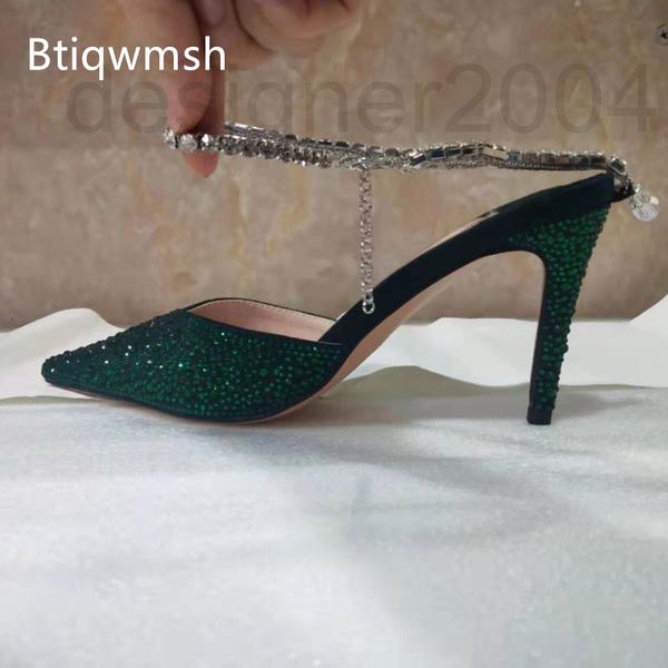 sandals designer green rhinestone sandals woman pointed toe crystal ankle strap jewelry high heel lady party shoes vjud, Black
sandals designer green rhinestone sandals woman pointed toe crystal ankle strap jewelry high heel lady party shoes vjud, Black