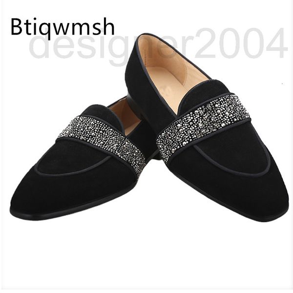 dress shoes designer black suede rhinestone shoes man toe pointed rivet studded flat male party bymd
dress shoes designer black suede rhinestone shoes man toe pointed rivet studded flat male party bymd