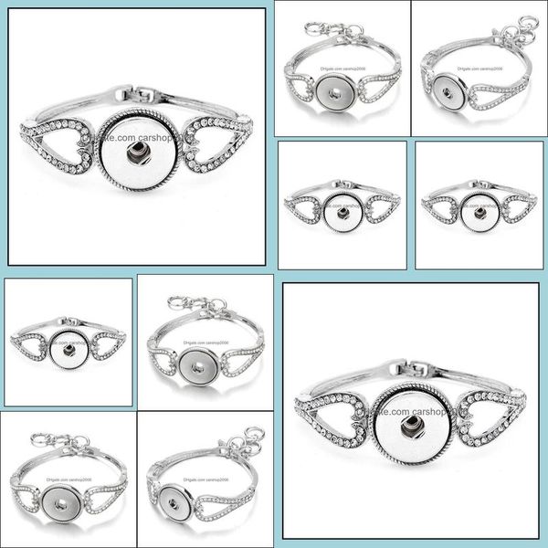 charm bracelets snap button bracelet jewelry vintage sier color heart link bangle fit 18mm snaps buttons diy for women men noosa s033 dhz95, Golden;silver
charm bracelets snap button bracelet jewelry vintage sier color heart link bangle fit 18mm snaps buttons diy for women men noosa s033 dhz95, Golden;silver