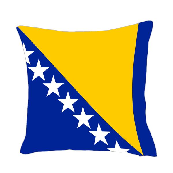 bosnia and herzegovina flag throwpillow cover factory supply good price polyester satin pillow cover
bosnia and herzegovina flag throwpillow cover factory supply good price polyester satin pillow cover