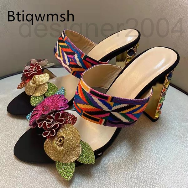 sandals designer sequins flower rhinestone sandals woman open toe crystal jewlled high heel mules slippers for party shoes jv8x, Black
sandals designer sequins flower rhinestone sandals woman open toe crystal jewlled high heel mules slippers for party shoes jv8x, Black