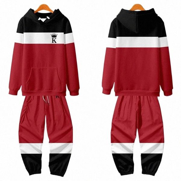 men's hoodies & sweatshirts long sleeve two piece set 2021 spring autumn red print pants sets casual tracksuits z9hh#, Black
men's hoodies & sweatshirts long sleeve two piece set 2021 spring autumn red print pants sets casual tracksuits z9hh#, Black