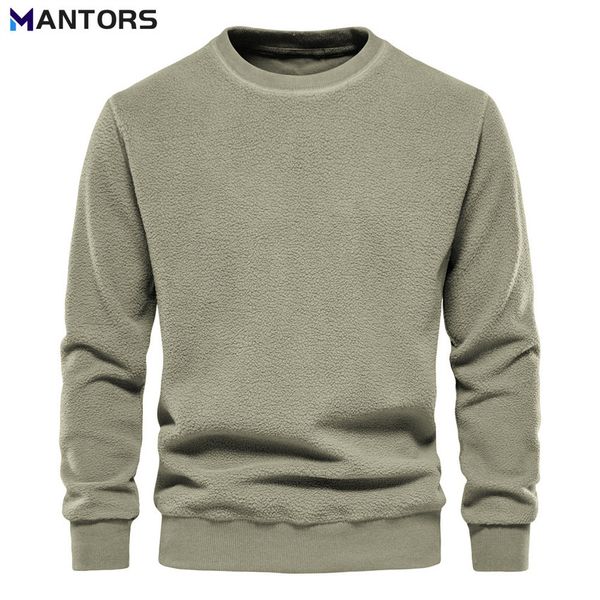 men's sweaters mantors autumn winter men's fleece sweater round neck casual solid color pullover wool sweatshirts warm bottoming s, White;black
men's sweaters mantors autumn winter men's fleece sweater round neck casual solid color pullover wool sweatshirts warm bottoming s, White;black