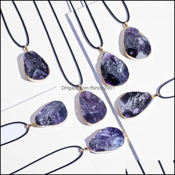 pendant necklaces natural crystal necklace quartz stone healing irregar handmade chakra jewelry for women girl long chain drop delive dhvto, Silver
pendant necklaces natural crystal necklace quartz stone healing irregar handmade chakra jewelry for women girl long chain drop delive dhvto, Silver
