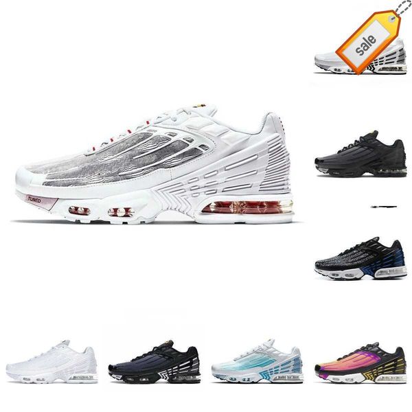 sell sandals tn plus 3 tuned iii men sports shoes laser blue white leather tns requin obsidian hyper violet deep airs ghost green triple, Black
sell sandals tn plus 3 tuned iii men sports shoes laser blue white leather tns requin obsidian hyper violet deep airs ghost green triple, Black