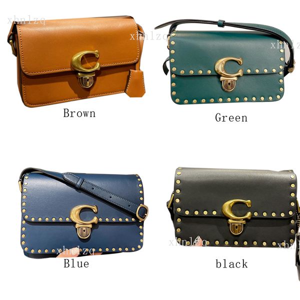 new leather rivet messenger bag personality designer luxury fashion shoulder bag 20cm 137
new leather rivet messenger bag personality designer luxury fashion shoulder bag 20cm 137