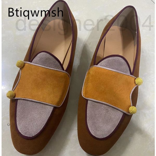 dress shoes designer yellow suede handmade shoes man pointed toe double knot decoration flat men fashion party xts3, Black
dress shoes designer yellow suede handmade shoes man pointed toe double knot decoration flat men fashion party xts3, Black