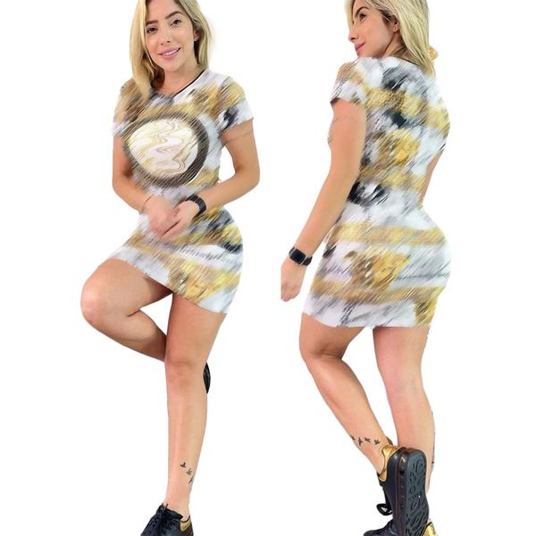 2022 fashion new digital printed short dress for women short sleeve round neck slim brand casual pencil mini dresses j2727, Black;gray
2022 fashion new digital printed short dress for women short sleeve round neck slim brand casual pencil mini dresses j2727, Black;gray