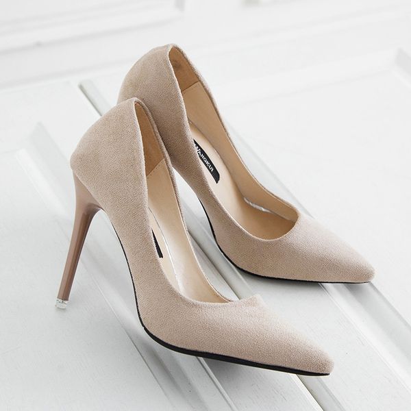 dress shoes women pumps stiletto black apricot suede wedding thin heel pointed toe shallow mouth womens high heels 220827
dress shoes women pumps stiletto black apricot suede wedding thin heel pointed toe shallow mouth womens high heels 220827