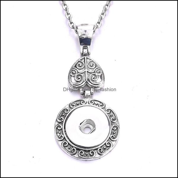 pendant necklaces gold sier snap button charms jewelry geometric heart pendant fit 18mm snaps buttons necklace for women no mjfashion dhcah, Silver
pendant necklaces gold sier snap button charms jewelry geometric heart pendant fit 18mm snaps buttons necklace for women no mjfashion dhcah, Silver