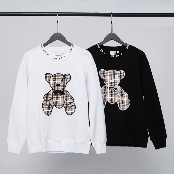 men's hoodies sweatshirts brand designer and women's men's hoodie luxury hoodie classic checked bear embroidered 100% cotton, Black
men's hoodies sweatshirts brand designer and women's men's hoodie luxury hoodie classic checked bear embroidered 100% cotton, Black