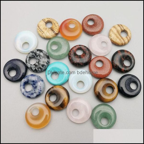 stone healing natural crystal semi-precious turquoise rose quartz 18mm peace buckle for necklace ring earrrings jewelry accessory dro dhqj7, Black
stone healing natural crystal semi-precious turquoise rose quartz 18mm peace buckle for necklace ring earrrings jewelry accessory dro dhqj7, Black