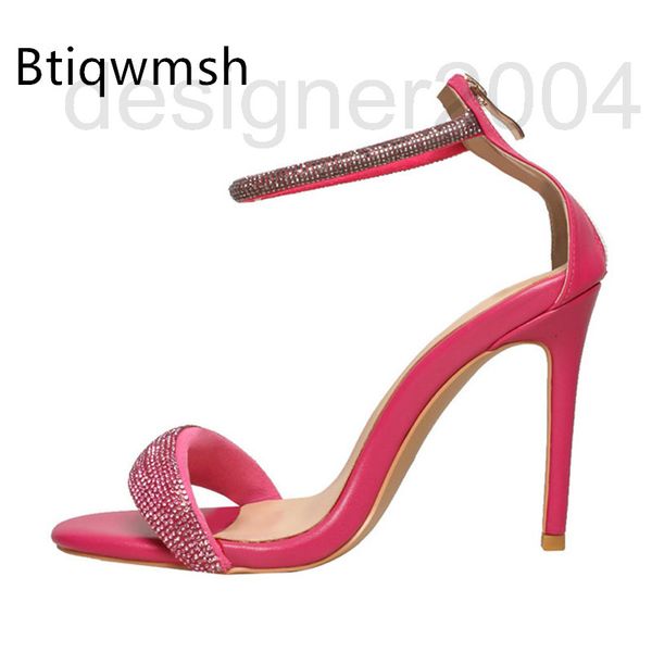 sandals designer pink leather rhinestone sandals woman open toe diamond ankel strap high heel shoes lady party gtle, Black
sandals designer pink leather rhinestone sandals woman open toe diamond ankel strap high heel shoes lady party gtle, Black