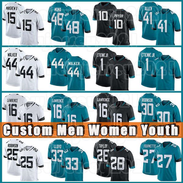 16 trevor lawrence 44 travon walker football jerseys josh allen travis etienne jr devin lloyd laviska shenault jr jacksonville christian kir, Black;red
16 trevor lawrence 44 travon walker football jerseys josh allen travis etienne jr devin lloyd laviska shenault jr jacksonville christian kir, Black;red