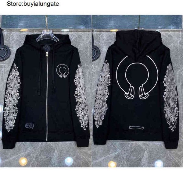 fashion cross print ch hoodies horseshoe sanskrit classic luxury mens zipper pullover jackts vmvc, Black
fashion cross print ch hoodies horseshoe sanskrit classic luxury mens zipper pullover jackts vmvc, Black