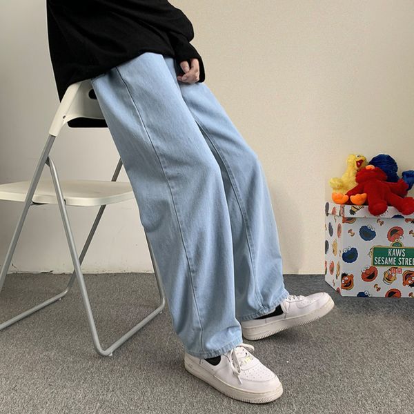 men's jeans men's hip hop loose jeans autumn streetwear straight baggy wide leg pants male brand trousers light blue 220827
men's jeans men's hip hop loose jeans autumn streetwear straight baggy wide leg pants male brand trousers light blue 220827