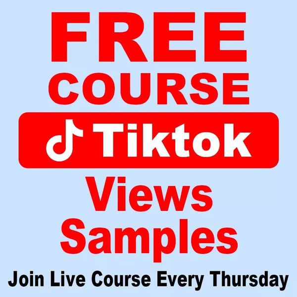course- how to grow tiktok views 1-5 days-100% guaranteed success-join our zoom meeting live course every thursday
course- how to grow tiktok views 1-5 days-100% guaranteed success-join our zoom meeting live course every thursday