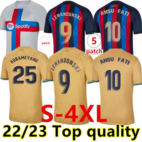 s-4xl 22 23 lewandowski soccer jersey ansu fati camisetas de football memphis pedri kun aguero adama ferran barcelona griezmann f. de jong d, Black;yellow
s-4xl 22 23 lewandowski soccer jersey ansu fati camisetas de football memphis pedri kun aguero adama ferran barcelona griezmann f. de jong d, Black;yellow