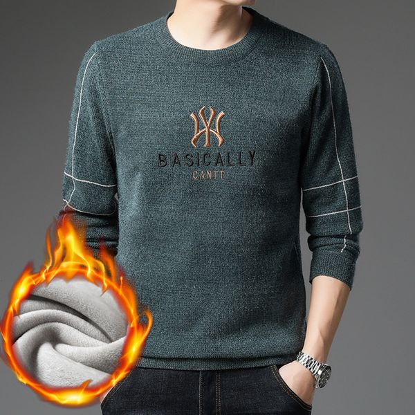 men's sweaters men's knitted sweater letter embroidery pullovers trendy ferret fleece thickening male fashion mens designer cloth, White;black
men's sweaters men's knitted sweater letter embroidery pullovers trendy ferret fleece thickening male fashion mens designer cloth, White;black