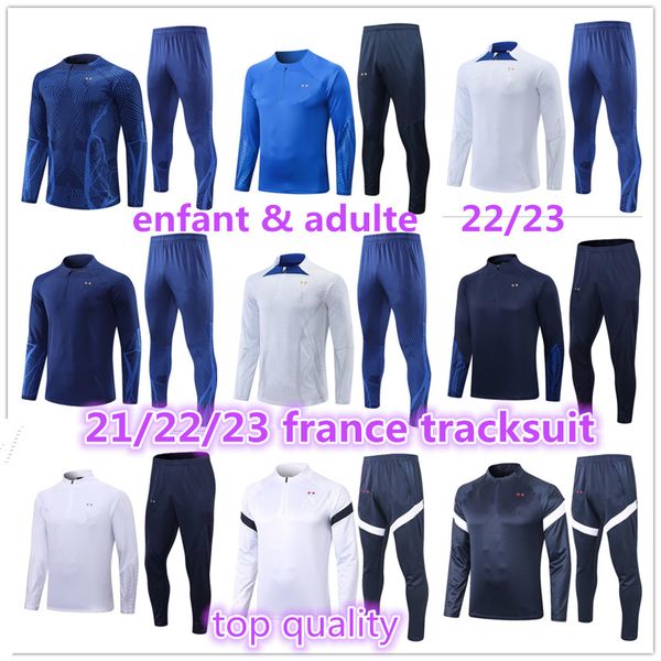 19 20 21 2022 2023 french tracksuit kids set world cup mbappe survetement football jogging equipe de 22 23 soccer training suit child boy se, Black
19 20 21 2022 2023 french tracksuit kids set world cup mbappe survetement football jogging equipe de 22 23 soccer training suit child boy se, Black