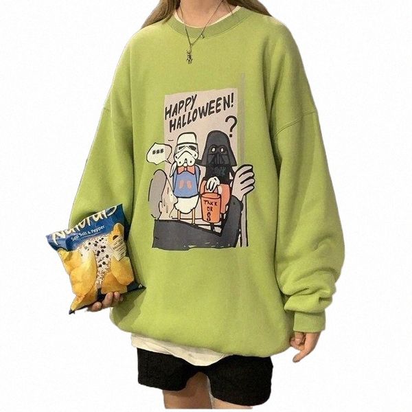 men's hoodies & sweatshirts spring/autumn round neck sweatshirt japanese fun printing couple turtleneck korean trend loose all-match cl, Black
men's hoodies & sweatshirts spring/autumn round neck sweatshirt japanese fun printing couple turtleneck korean trend loose all-match cl, Black