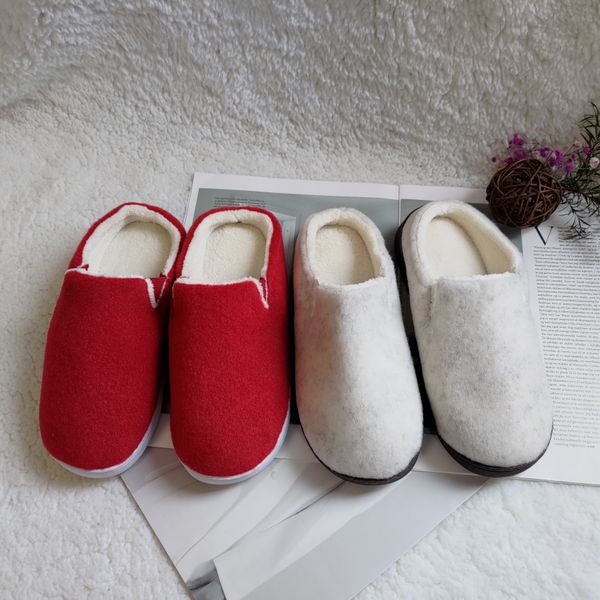 indoor autumn and winter slippers felt thick sole men / women warm non-slip household bedroom comfortable slippers, Black
indoor autumn and winter slippers felt thick sole men / women warm non-slip household bedroom comfortable slippers, Black