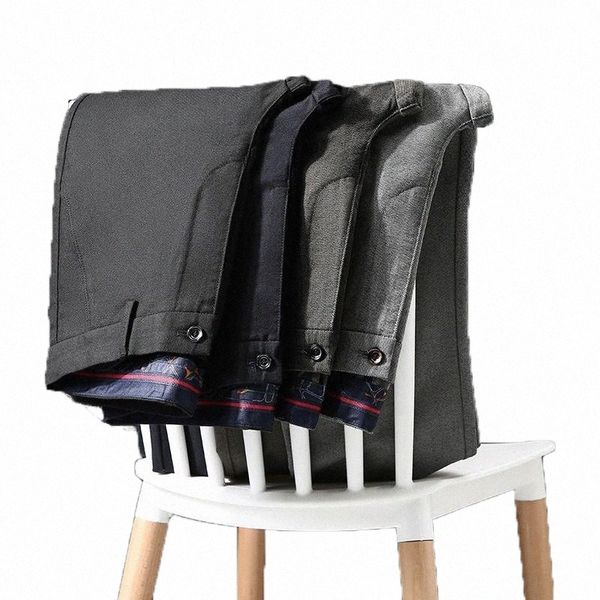 men's pants 4-color slim straight casual autumn winter style modal brand mid-high waist fashion business trousers f1cc#, Black
men's pants 4-color slim straight casual autumn winter style modal brand mid-high waist fashion business trousers f1cc#, Black